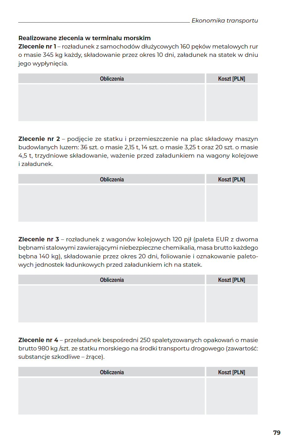 Organizowanie procesów transportowych - obrazek 4